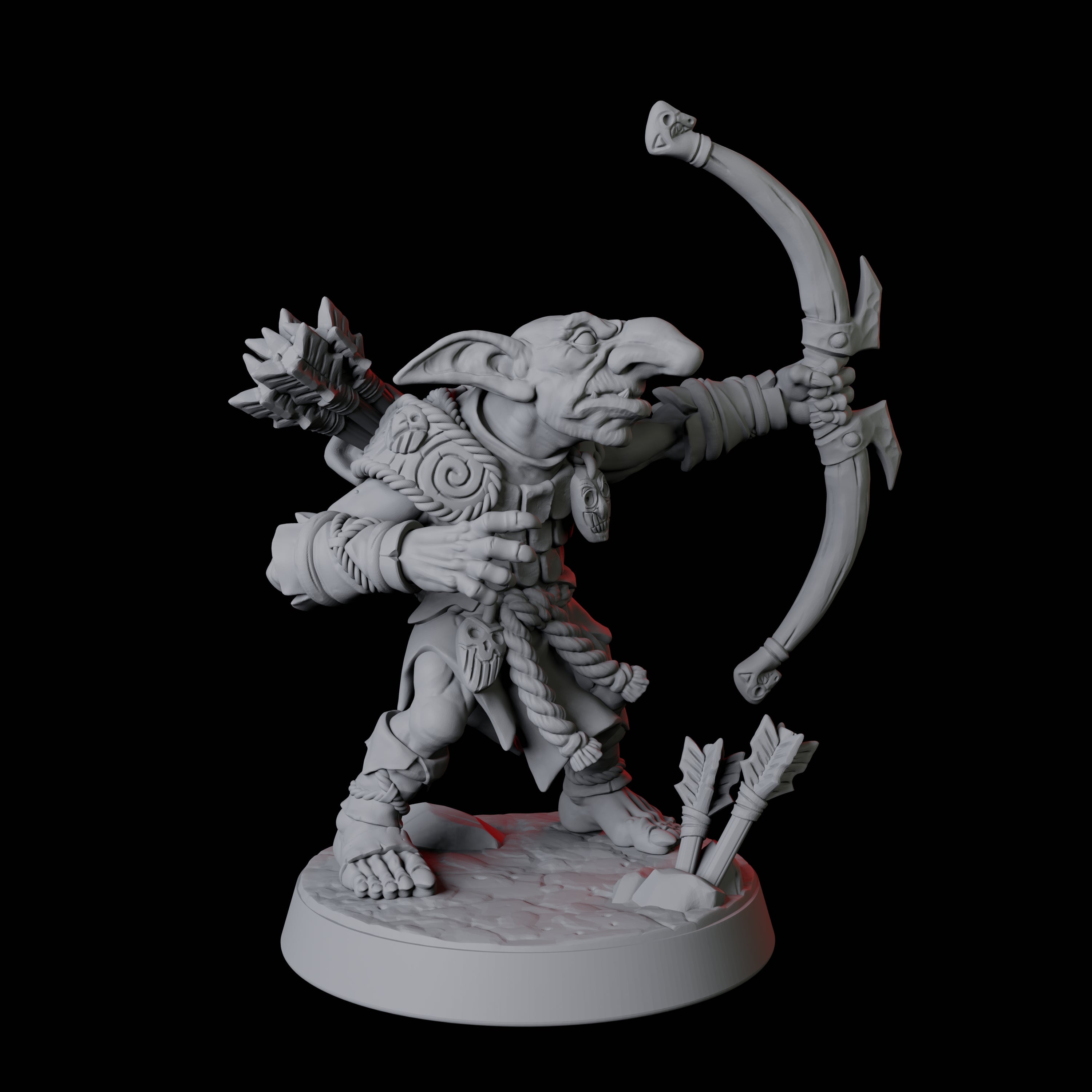 Snivelling Goblin C Miniature for Dungeons and Dragons, Pathfinder or other TTRPGs