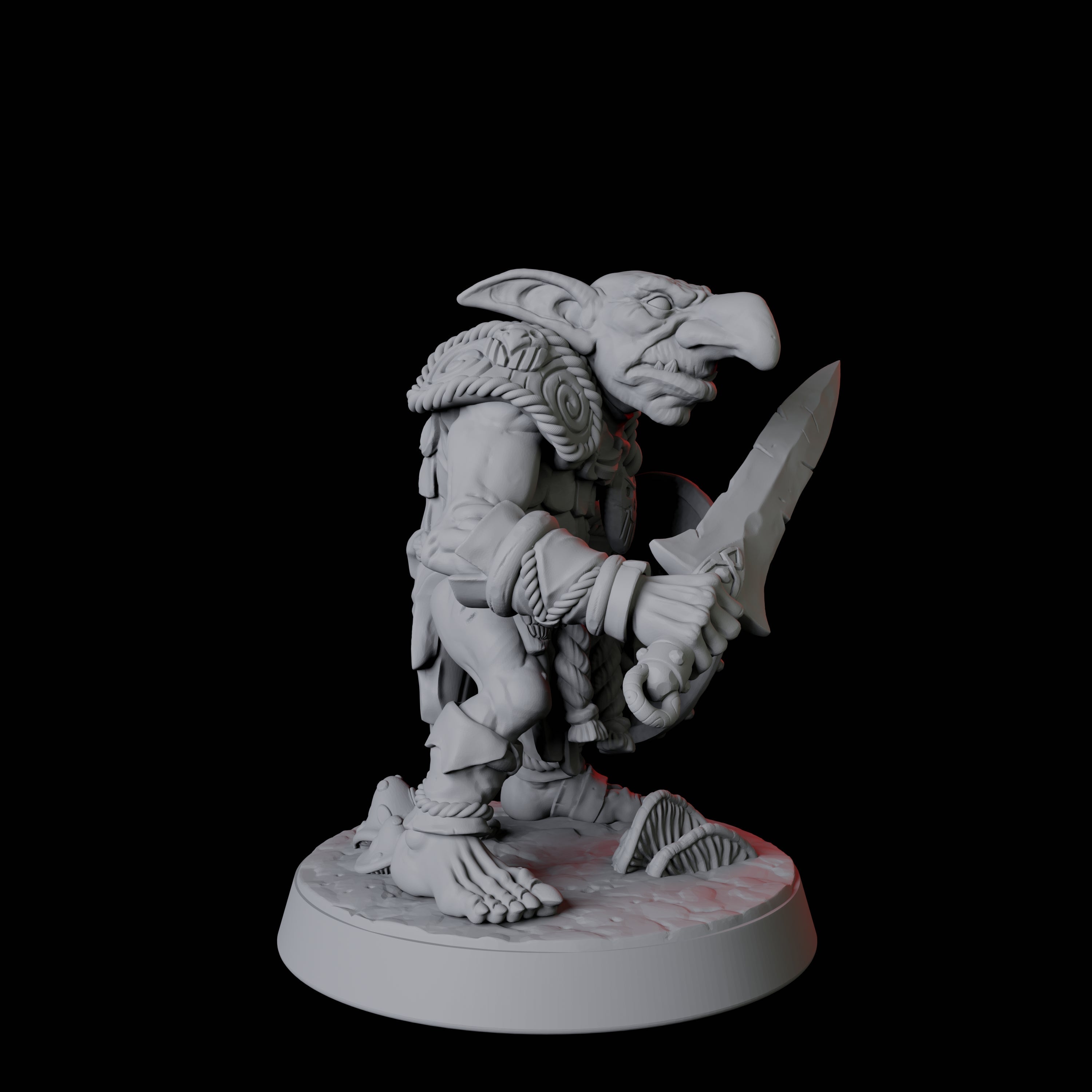 Snivelling Goblin D Miniature for Dungeons and Dragons, Pathfinder or other TTRPGs