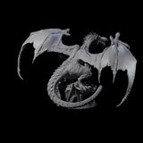 Snivelling Troll Dragon Miniature for Dungeons and Dragons, Pathfinder or other TTRPGs