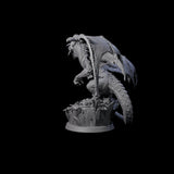 Snivelling Troll Dragon Miniature for Dungeons and Dragons, Pathfinder or other TTRPGs