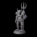 Snow Troll C Miniature for Dungeons and Dragons, Pathfinder or other TTRPGs