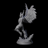 Soaring Deva A Miniature for Dungeons and Dragons, Pathfinder or other TTRPGs