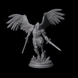 Soaring Deva B Miniature for Dungeons and Dragons, Pathfinder or other TTRPGs