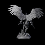 Soaring Deva B Miniature for Dungeons and Dragons, Pathfinder or other TTRPGs