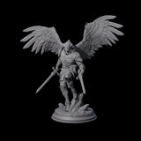Soaring Deva B Miniature for Dungeons and Dragons, Pathfinder or other TTRPGs