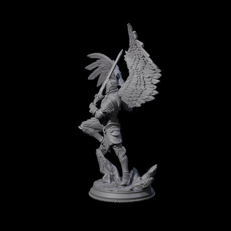 Soaring Deva C Miniature for Dungeons and Dragons, Pathfinder or other TTRPGs