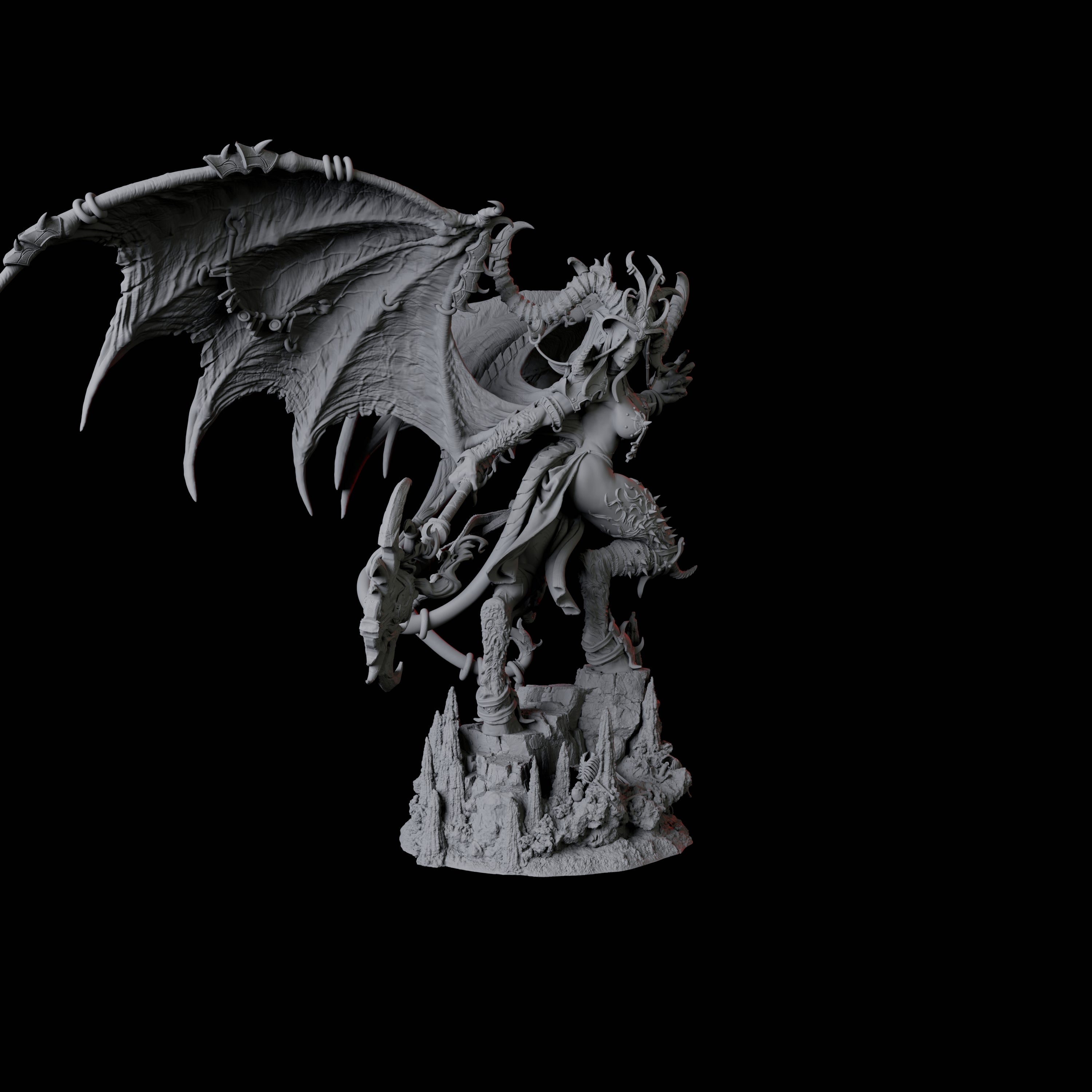 Socothbenoth, Demon Lord of Perversion and Taboos Miniature for Dungeons and Dragons, Pathfinder or other TTRPGs