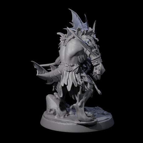 Sodden Sahuagin Warrior A Miniature for Dungeons and Dragons, Pathfinder or other TTRPGs