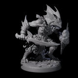Sodden Sahuagin Warrior A Miniature for Dungeons and Dragons, Pathfinder or other TTRPGs
