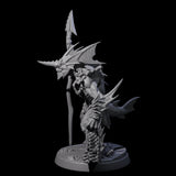Sodden Sahuagin Warrior D Miniature for Dungeons and Dragons, Pathfinder or other TTRPGs