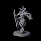 Sodden Sahuagin Warrior E Miniature for Dungeons and Dragons, Pathfinder or other TTRPGs