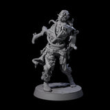 Soggy Undead Pirate Skeleton A Miniature for Dungeons and Dragons, Pathfinder or other TTRPGs