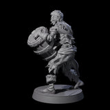 Soggy Undead Pirate Skeleton A Miniature for Dungeons and Dragons, Pathfinder or other TTRPGs