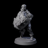 Soggy Undead Pirate Skeleton A Miniature for Dungeons and Dragons, Pathfinder or other TTRPGs