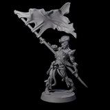Soggy Undead Pirate Skeleton B Miniature for Dungeons and Dragons, Pathfinder or other TTRPGs
