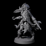 Soggy Undead Pirate Skeleton C Miniature for Dungeons and Dragons, Pathfinder or other TTRPGs