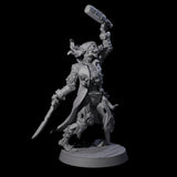 Soggy Undead Pirate Skeleton D Miniature for Dungeons and Dragons, Pathfinder or other TTRPGs