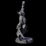 Soggy Undead Pirate Skeleton D Miniature for Dungeons and Dragons, Pathfinder or other TTRPGs
