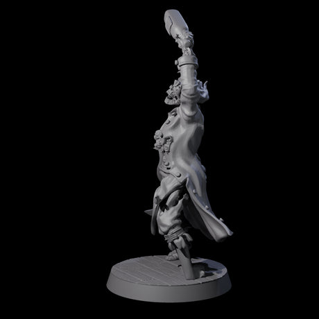 Soggy Undead Pirate Skeleton D Miniature for Dungeons and Dragons, Pathfinder or other TTRPGs