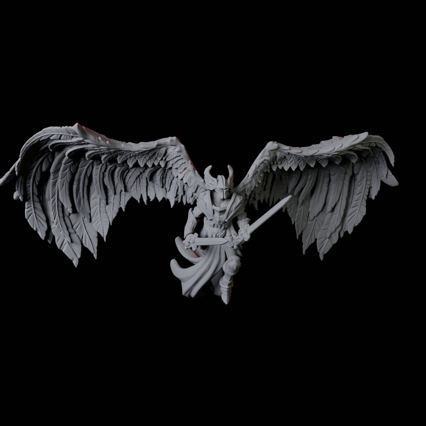 Solar Justicar D Miniature for Dungeons and Dragons, Pathfinder or other TTRPGs