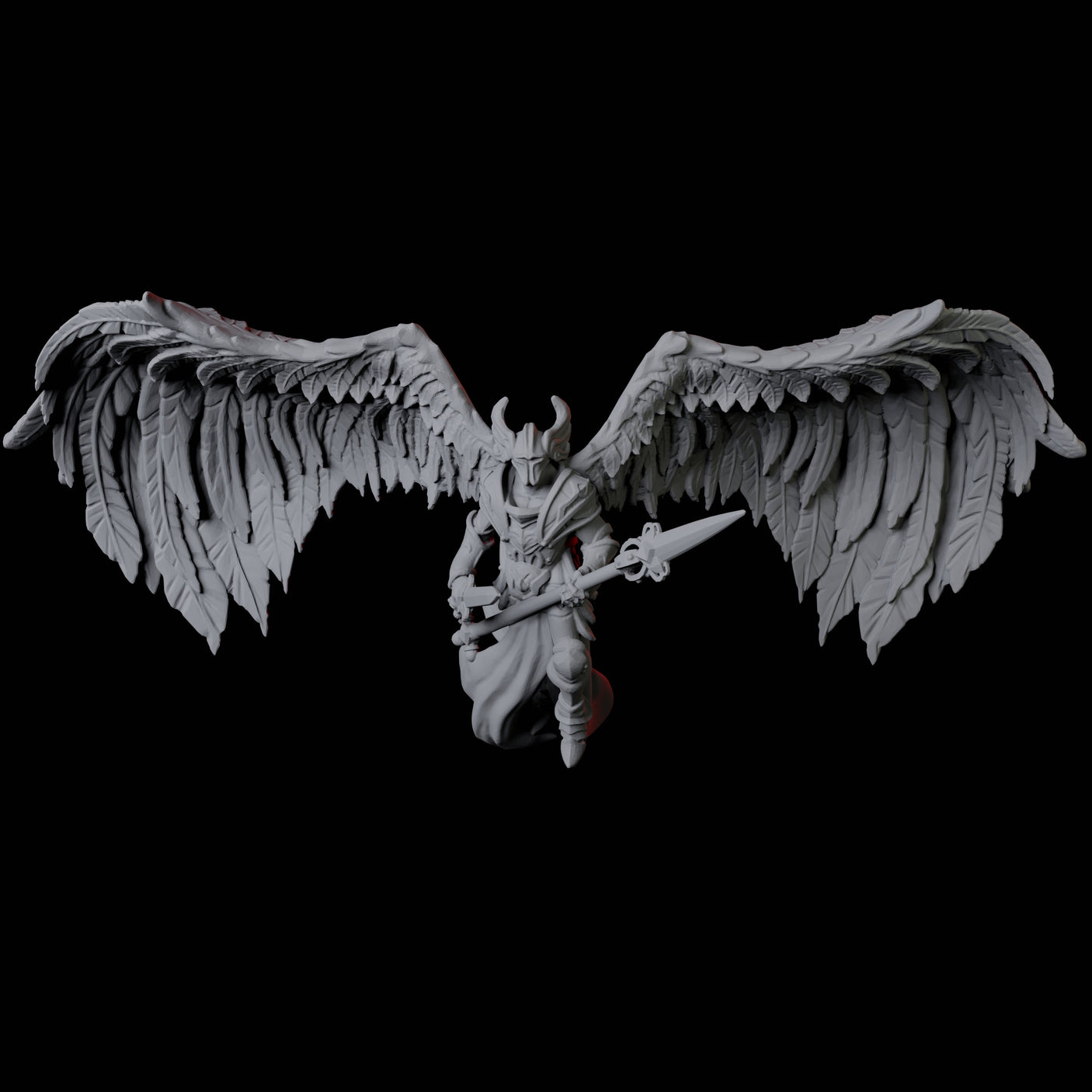 Solar Justicar E Miniature for Dungeons and Dragons, Pathfinder or other TTRPGs