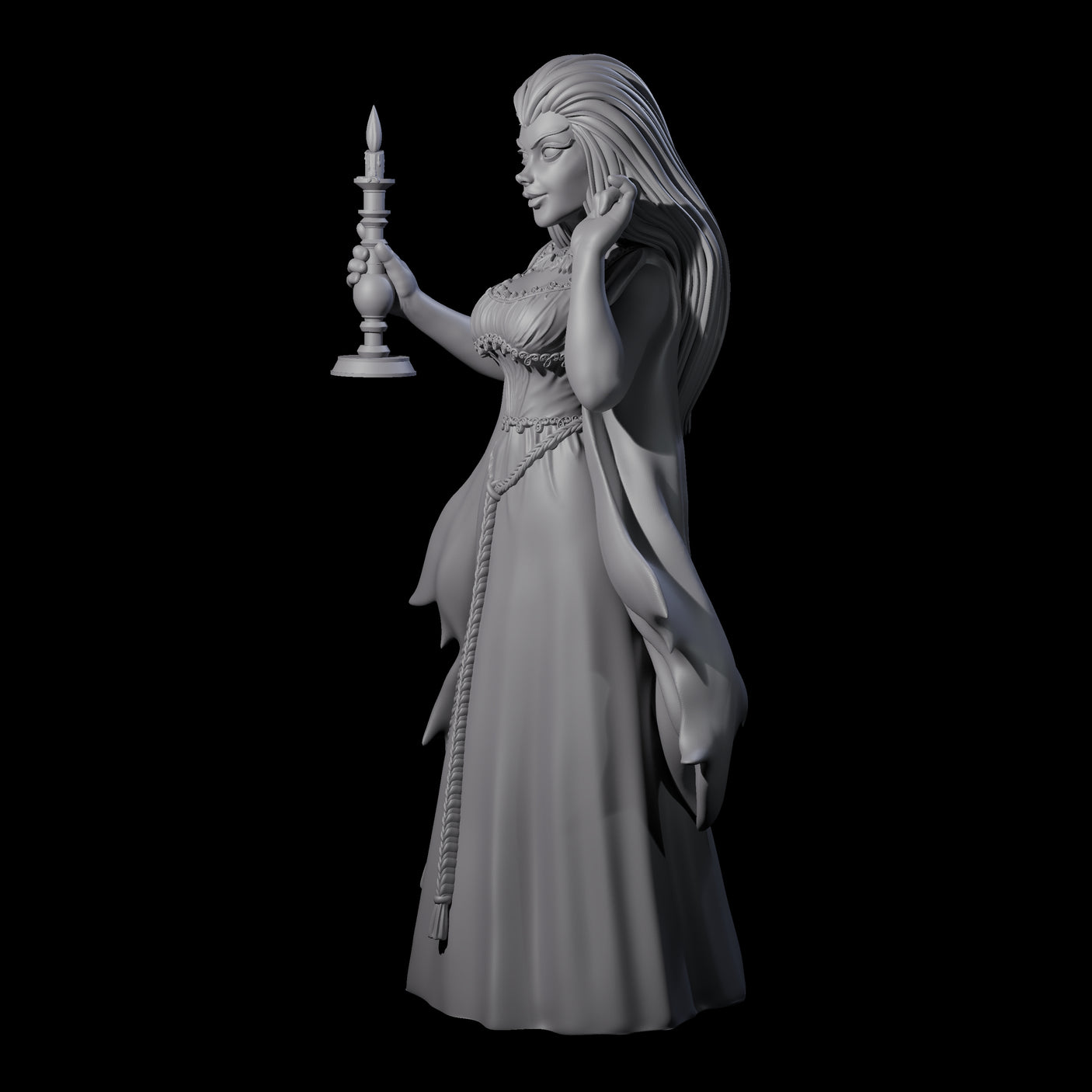 Something is not quite right Maiden Miniature for Dungeons and Dragons, Pathfinder or other TTRPGs