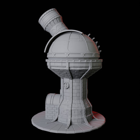 Space Observatory Dice Tower Miniature for Dungeons and Dragons, Pathfinder or other TTRPGs