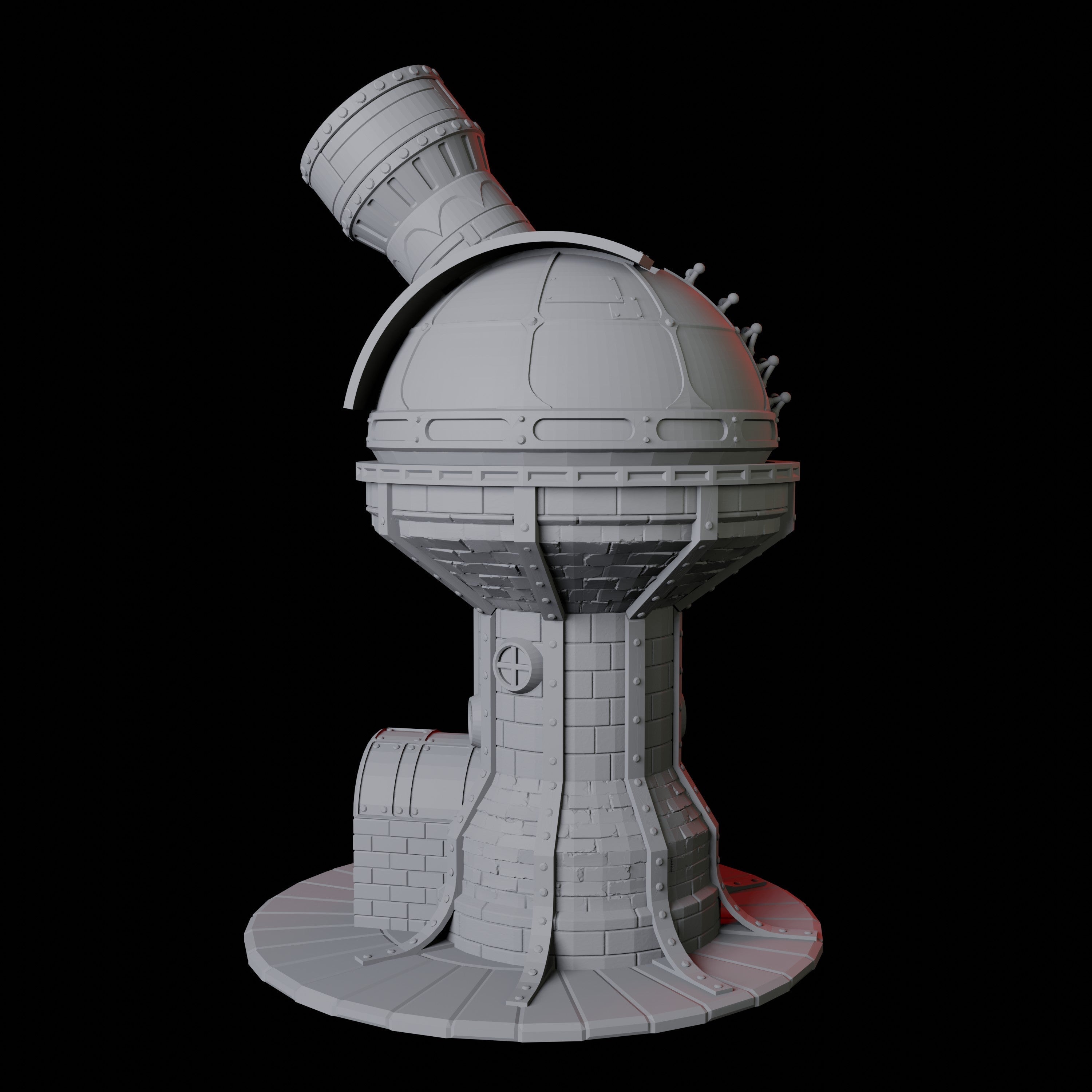 Space Observatory Dice Tower Miniature for Dungeons and Dragons