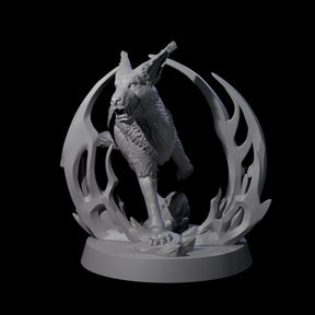 Sparking Blink Dog B Miniature for Dungeons and Dragons, Pathfinder or other TTRPGs