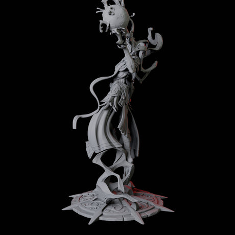 Sparking Celestial Mage A Miniature for Dungeons and Dragons, Pathfinder or other TTRPGs