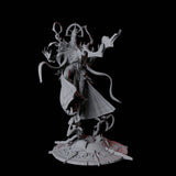 Sparking Celestial Mage B Miniature for Dungeons and Dragons, Pathfinder or other TTRPGs
