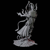 Sparking Celestial Mage B Miniature for Dungeons and Dragons, Pathfinder or other TTRPGs