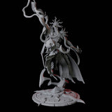Sparking Celestial Mage D Miniature for Dungeons and Dragons, Pathfinder or other TTRPGs