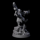 Sparking Goblin Grenadier A Miniature for Dungeons and Dragons, Pathfinder or other TTRPGs