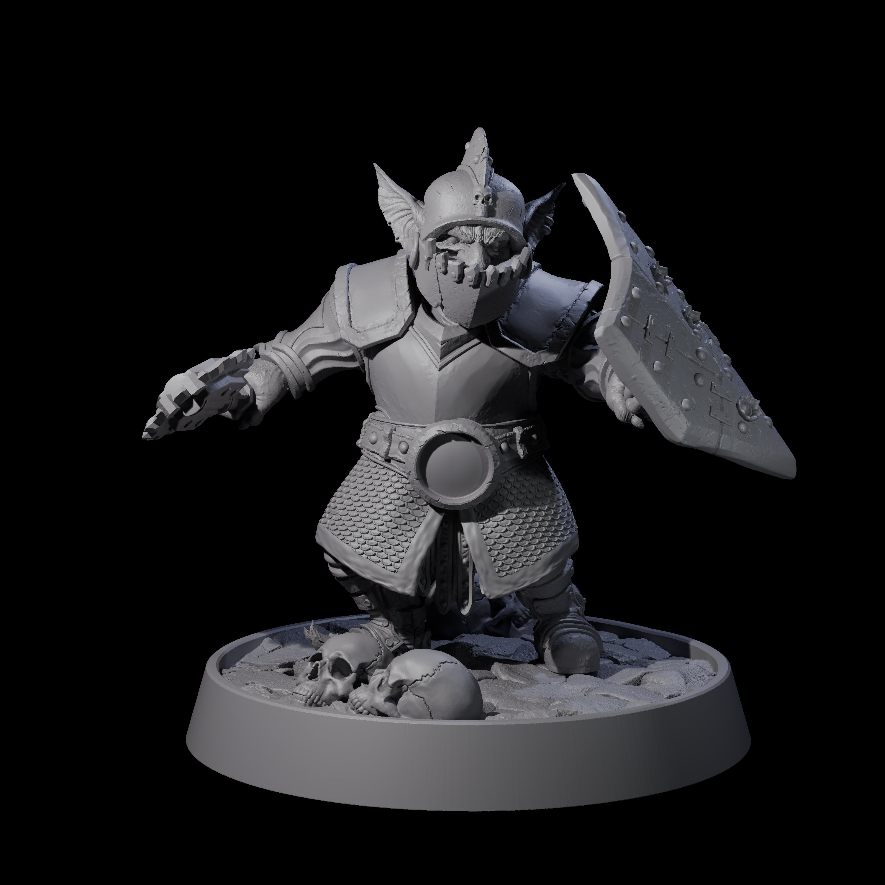 Sparking Goblin Grenadier D Miniature for Dungeons and Dragons, Pathfinder or other TTRPGs