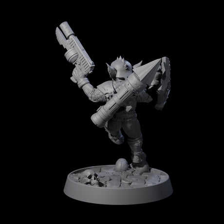 Sparking Goblin Grenadier E Miniature for Dungeons and Dragons, Pathfinder or other TTRPGs
