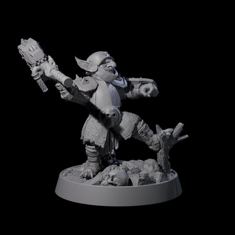 Sparking Goblin Grenadier F Miniature for Dungeons and Dragons, Pathfinder or other TTRPGs
