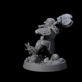 Sparking Goblin Grenadier F Miniature for Dungeons and Dragons, Pathfinder or other TTRPGs