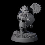 Sparking Goblin Grenadier G Miniature for Dungeons and Dragons, Pathfinder or other TTRPGs