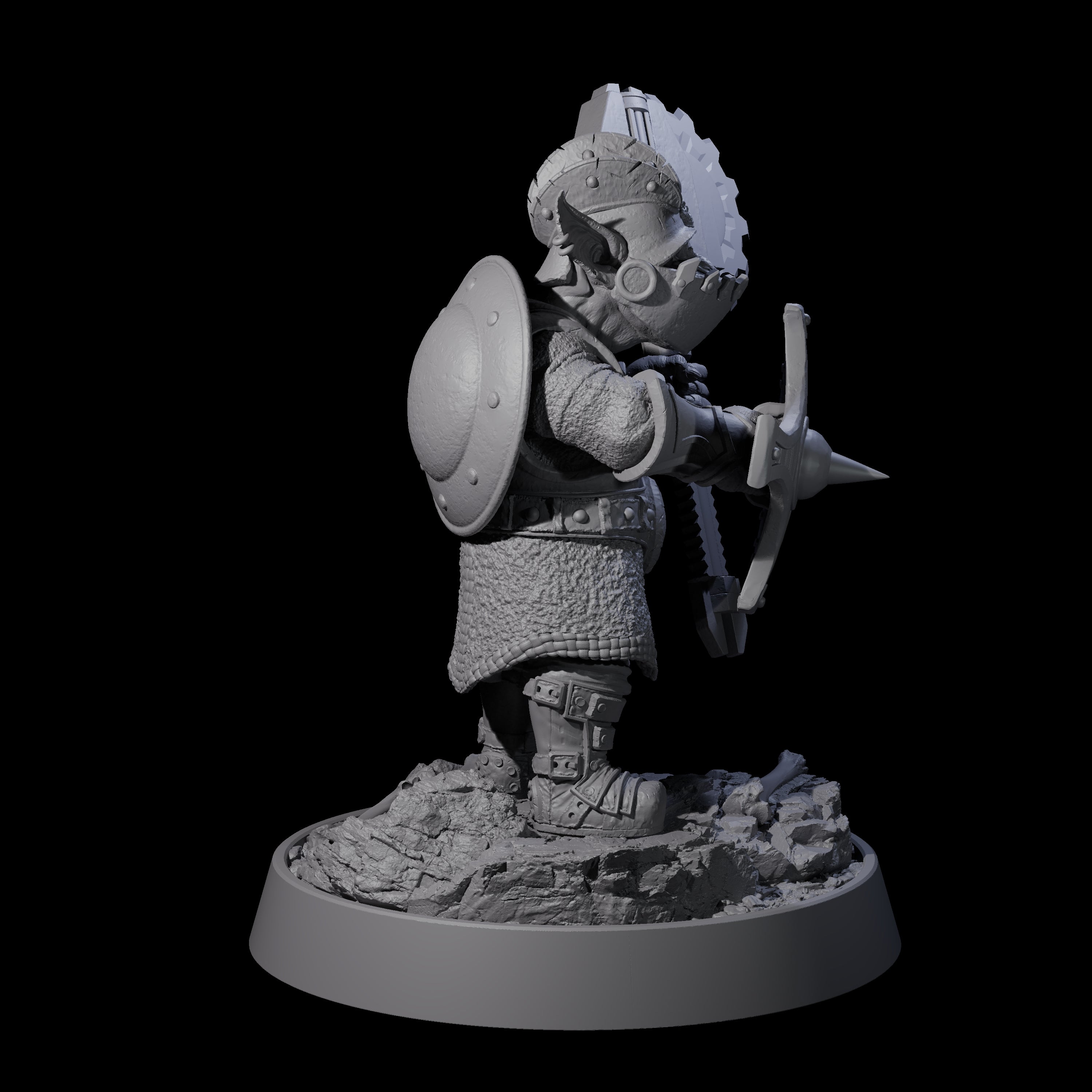 Sparking Goblin Grenadier G Miniature for Dungeons and Dragons, Pathfinder or other TTRPGs