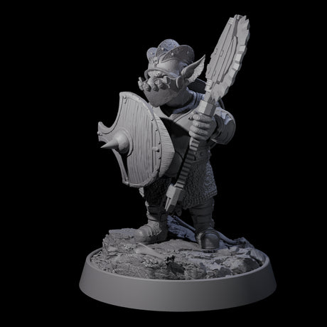 Sparking Goblin Grenadier G Miniature for Dungeons and Dragons, Pathfinder or other TTRPGs