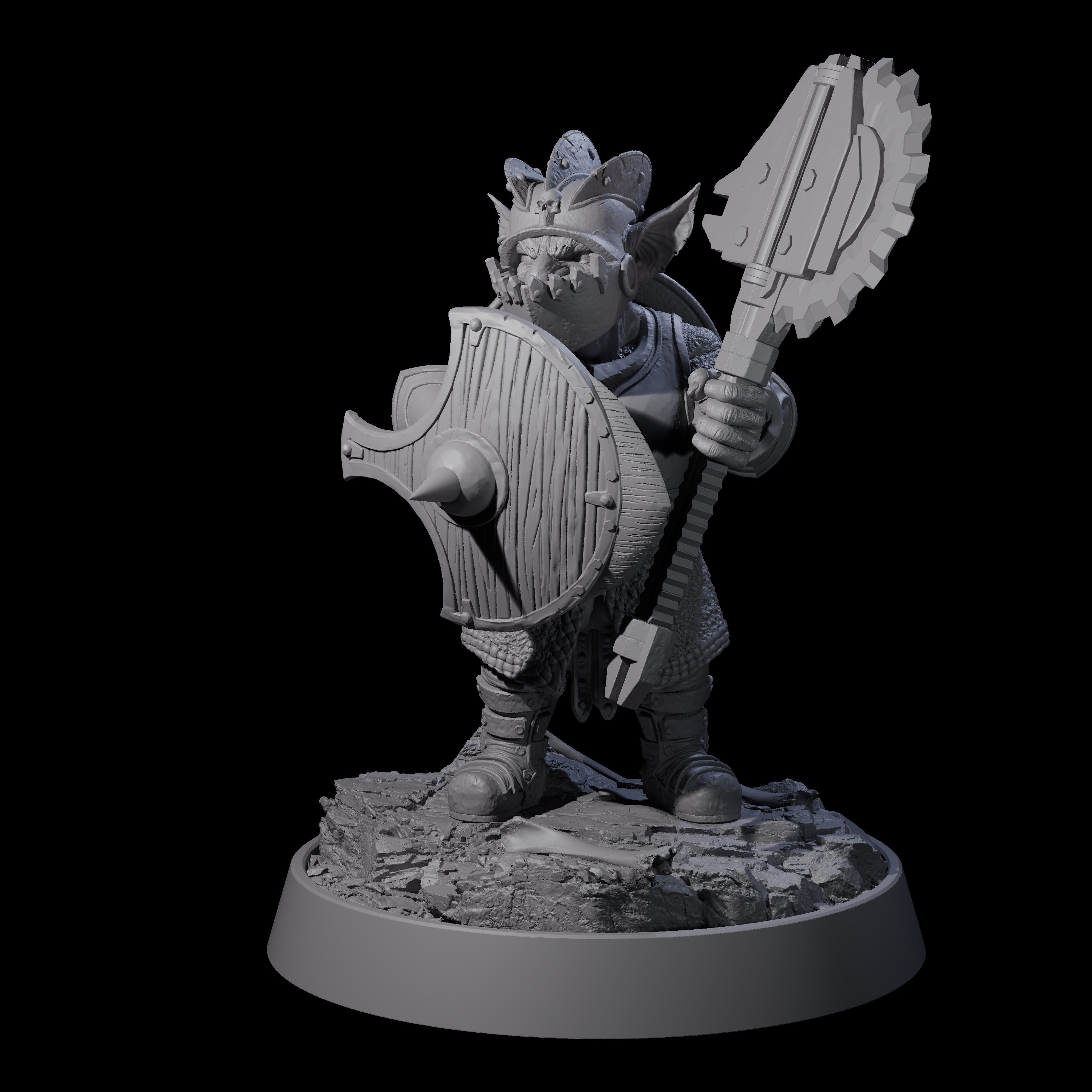 Sparking Goblin Grenadier G Miniature for Dungeons and Dragons, Pathfinder or other TTRPGs