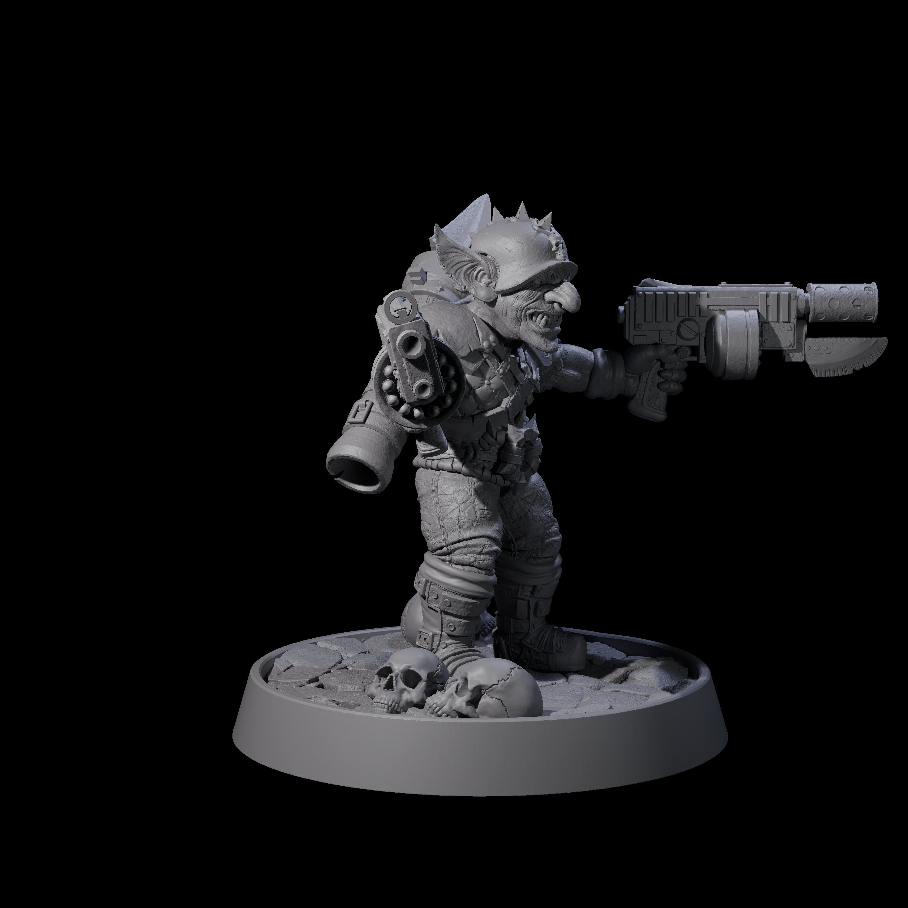 Sparking Goblin Grenadier H Miniature for Dungeons and Dragons, Pathfinder or other TTRPGs