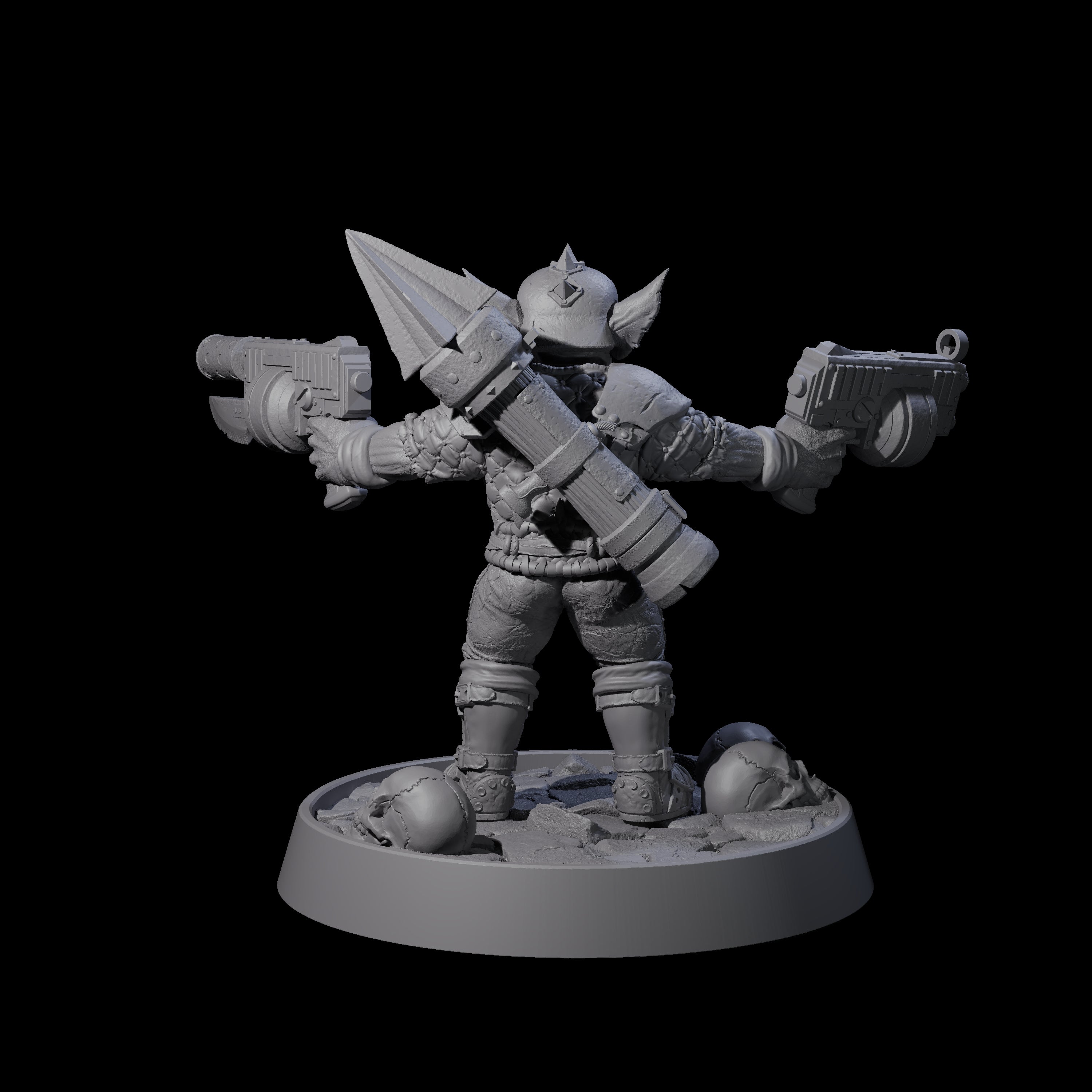Sparking Goblin Grenadier H Miniature for Dungeons and Dragons, Pathfinder or other TTRPGs