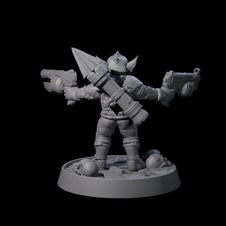 Sparking Goblin Grenadier H Miniature for Dungeons and Dragons, Pathfinder or other TTRPGs