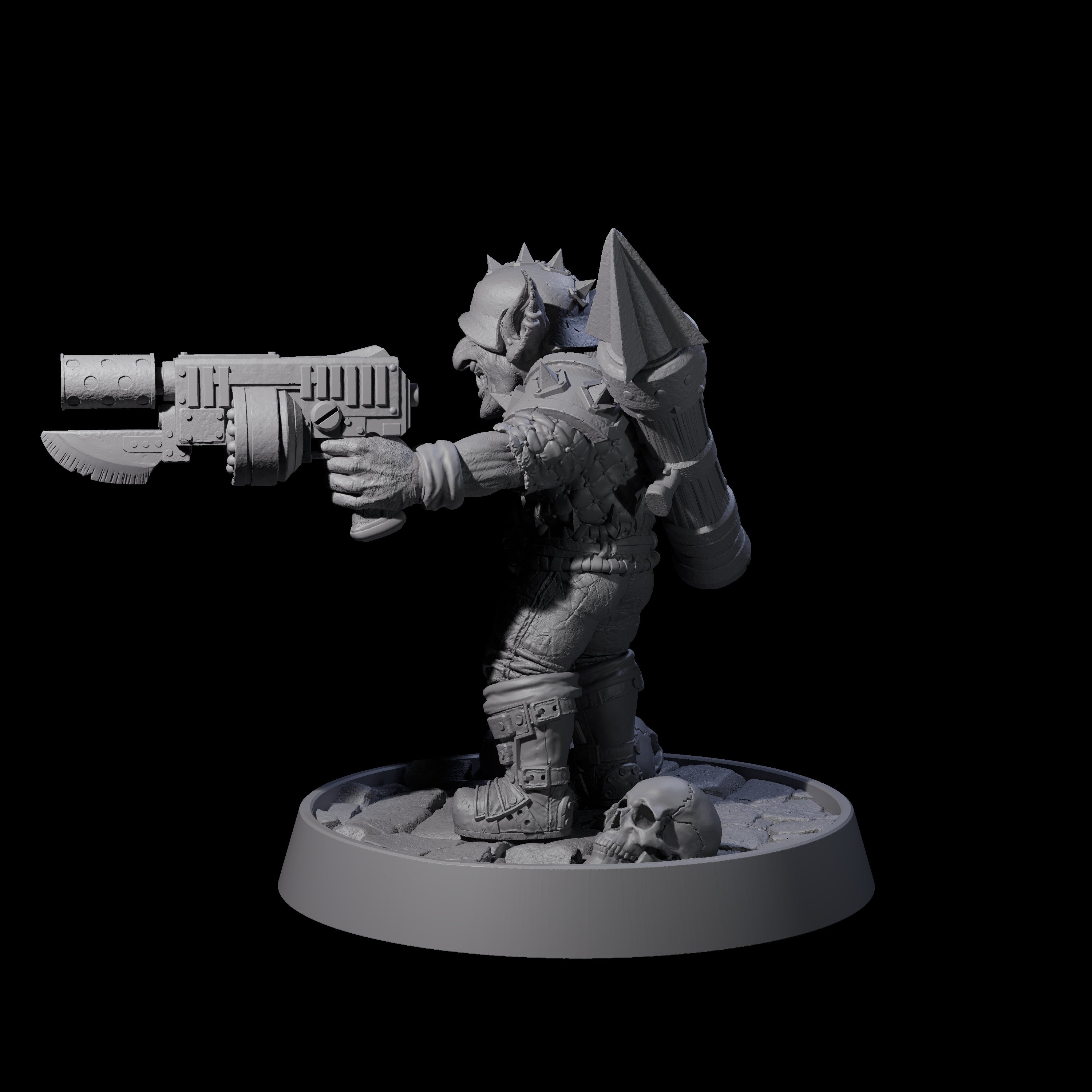 Sparking Goblin Grenadier H Miniature for Dungeons and Dragons, Pathfinder or other TTRPGs