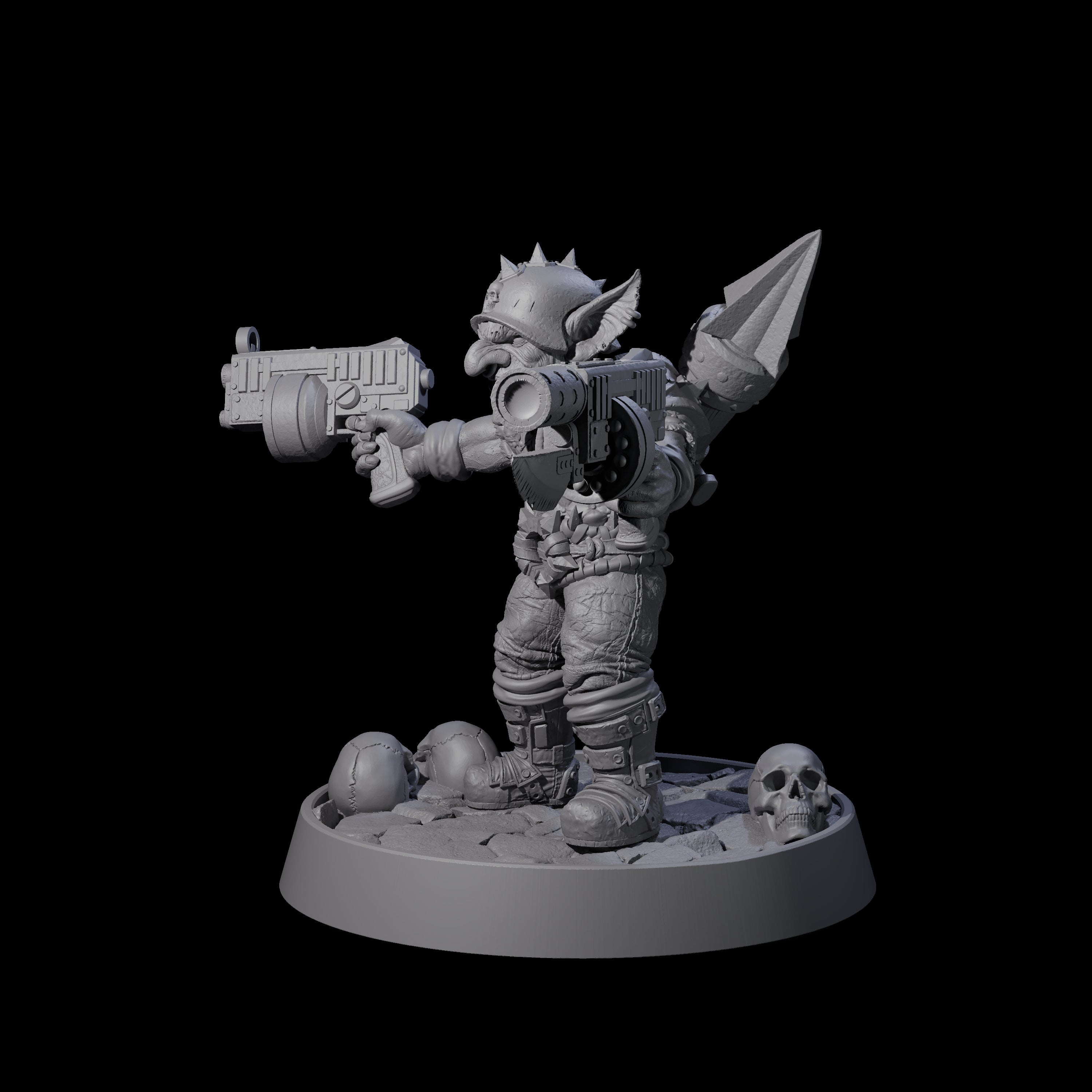 Sparking Goblin Grenadier H Miniature for Dungeons and Dragons, Pathfinder or other TTRPGs