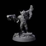 Sparking Goblin Grenadier I Miniature for Dungeons and Dragons, Pathfinder or other TTRPGs
