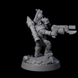 Sparking Goblin Grenadier I Miniature for Dungeons and Dragons, Pathfinder or other TTRPGs