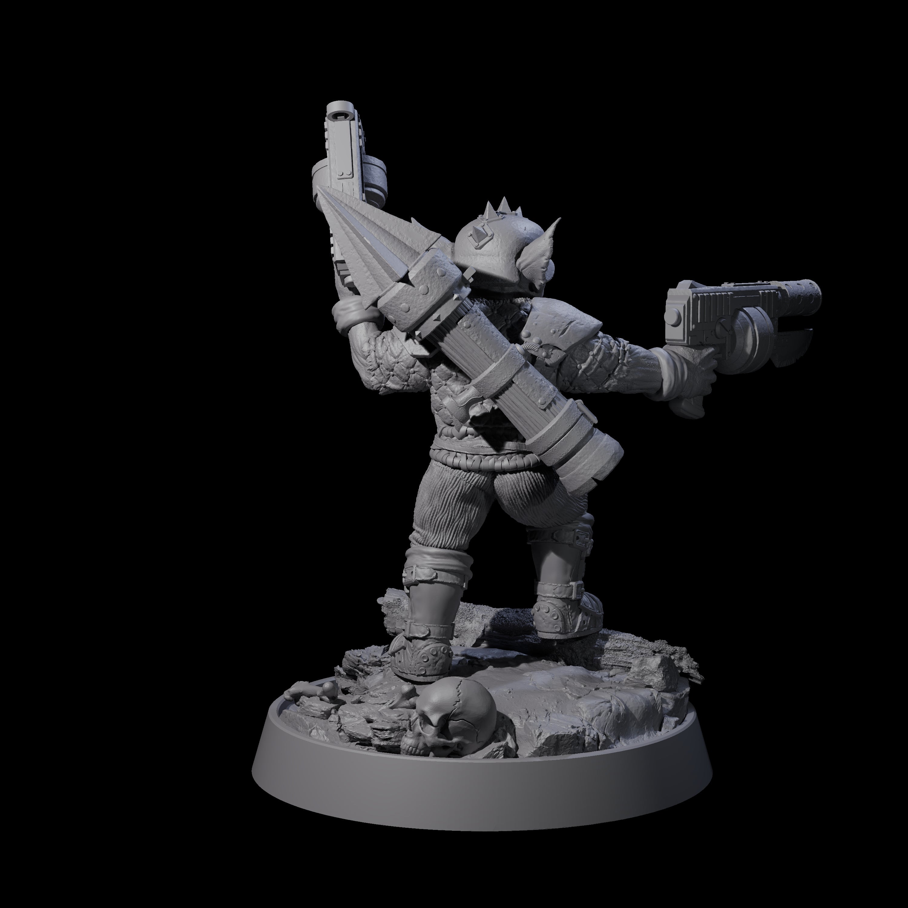 Sparking Goblin Grenadier I Miniature for Dungeons and Dragons, Pathfinder or other TTRPGs